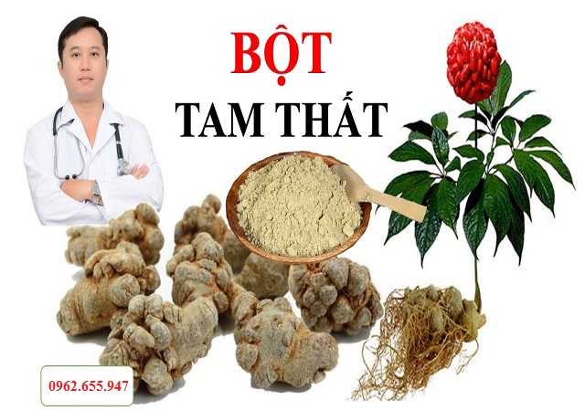 bột tam thất bắc đông y tấn phát