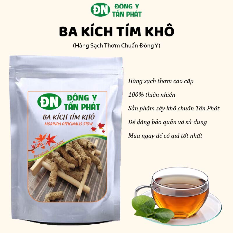Công dụng của ba kích tím khô