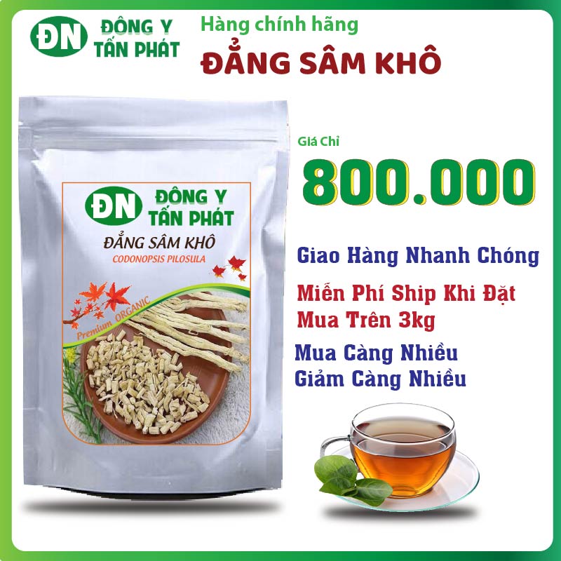 Giá Bán Đẳng Sâm Khô