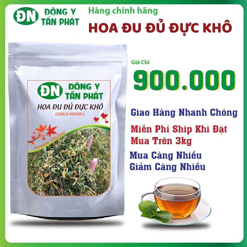 Mua Hoa Đu Đủ Đực Khô Đông Y Tấn Phát