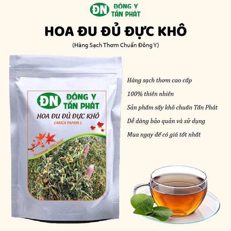 Hoa Đu Đủ Đực Khô-Đông Y Tấn Phát