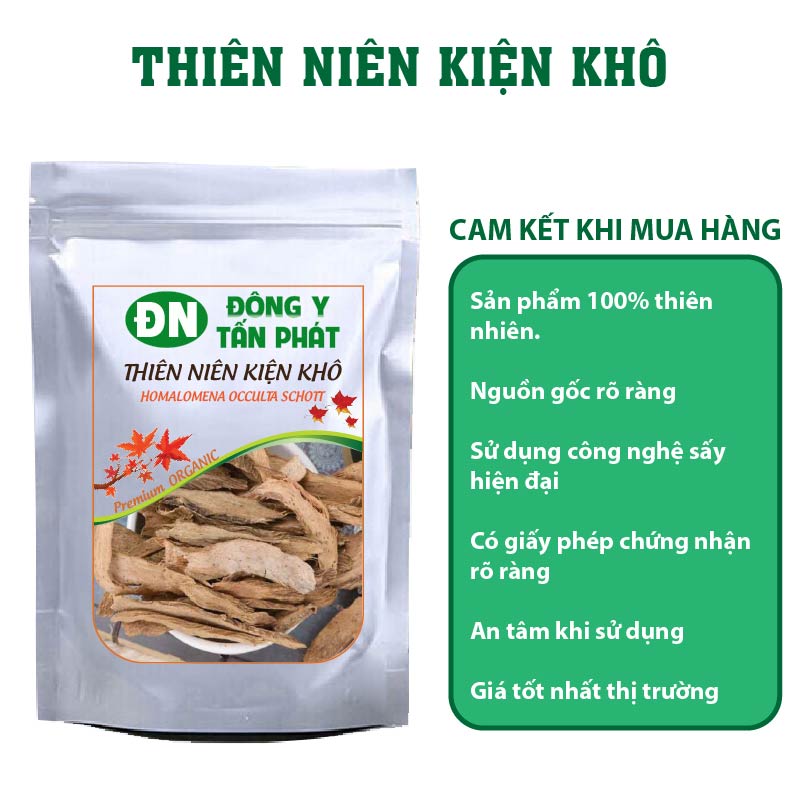 Công Dụng Thiên Niên Kiện Sấy Khô Nguyên Chất