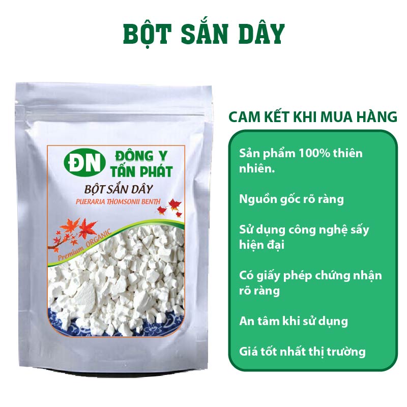 Công Dụng Của Bột Sắn Dây