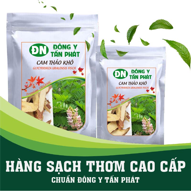 Cam Thảo Khô-Đông Y Tấn Phát