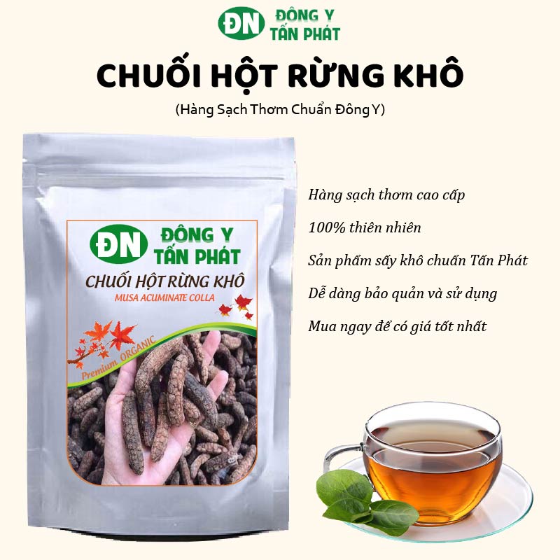 Chuối Hột Rừng Khô-Đông Y Tấn Phát