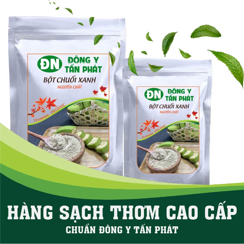 Bột Chuối Xanh Nguyên Chất