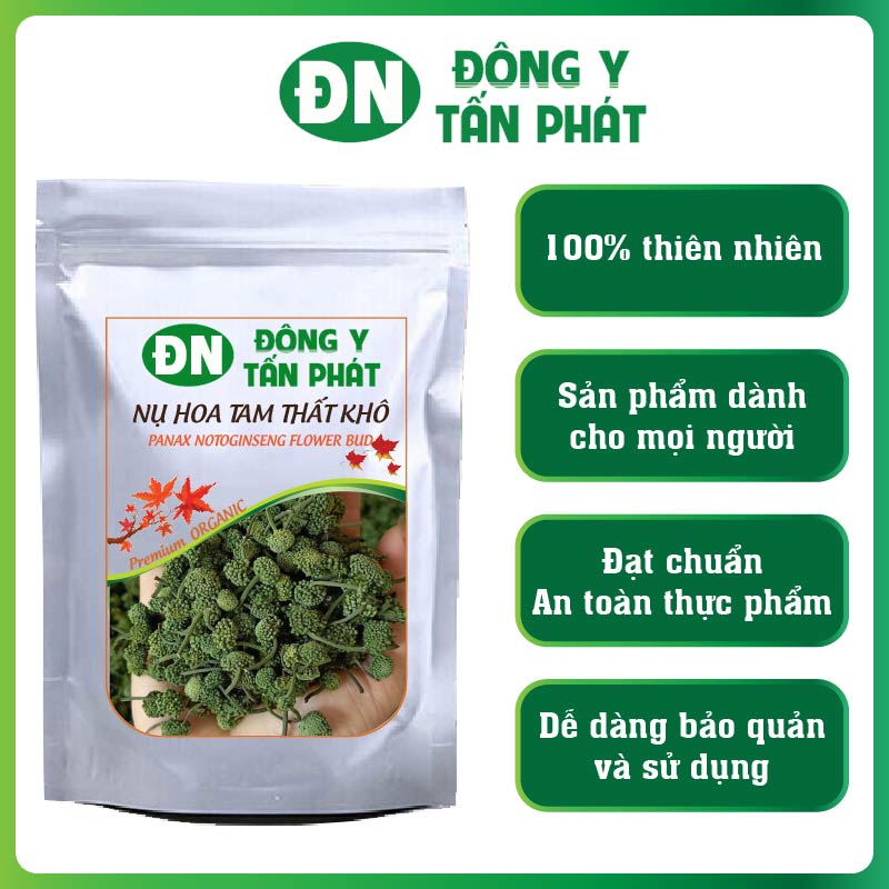 Công Dụng Của Nụ Hoa Tam Thất Khô