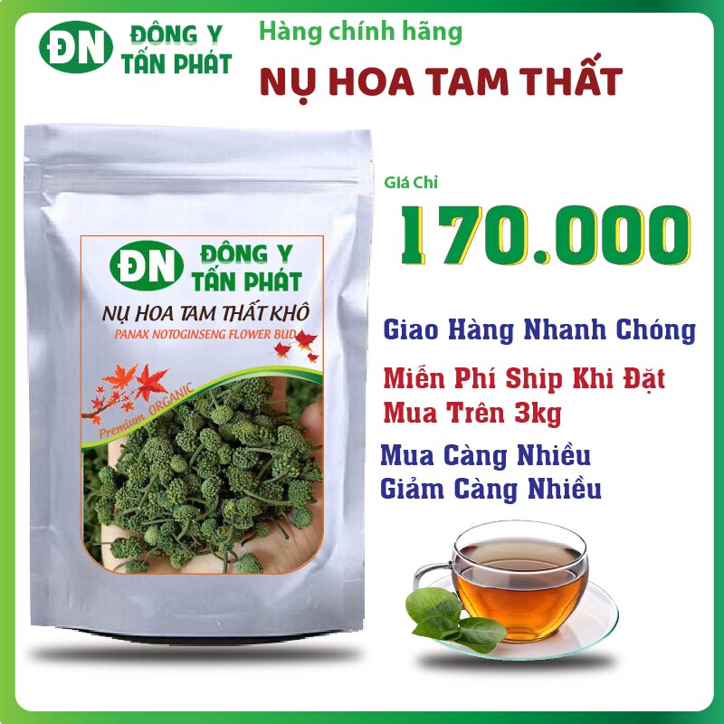 Mua Nụ Hoa Tam Thất Khô Giao Tận Nơi Tại Đồng Tháp