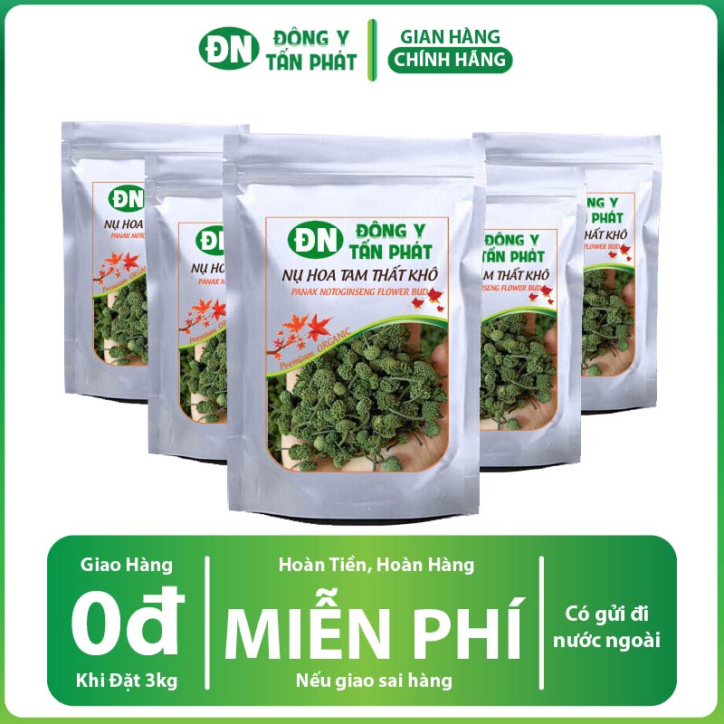 Mua Nụ Hoa Tam Thất Khô Tại Hà Nội