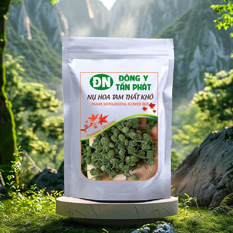 Cách Pha Nụ Hoa Tam Thất Khô