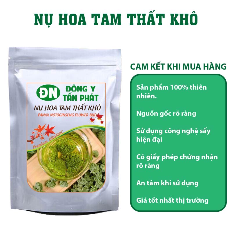 Nụ Hoa Tam Thất Khô Uy Tín Tại Cà Mau