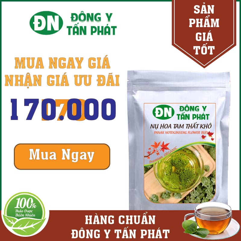 Giá Nụ Hoa Tam Thất Khô Tại Hà Tĩnh