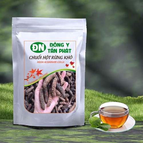 Chuối hột rừng khô dùng hãm trà, sắc nước uống hằng ngày