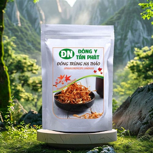 Cách pha trà đông trùng hạ thảo khô
