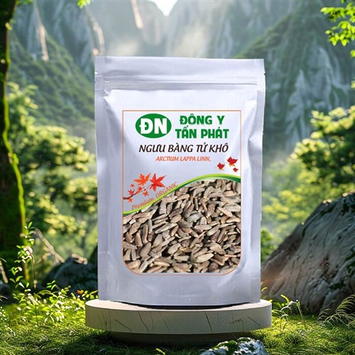 Cách pha nước ngưu bàng tử khô