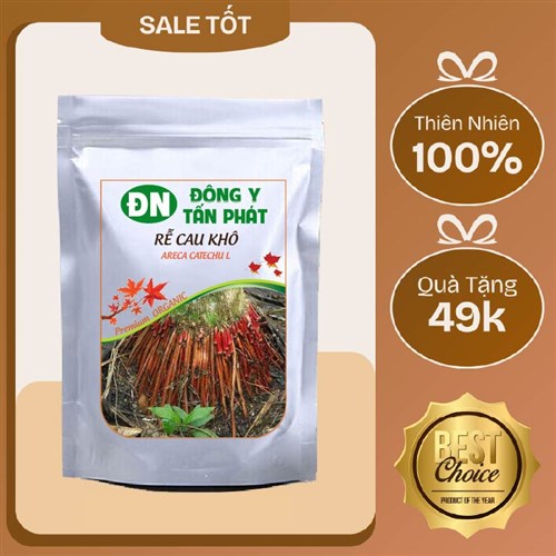 Rễ cau khô 500g 1kg Đông Y Tấn Phát
