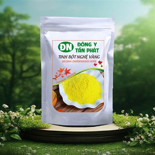 Tinh bột nghệ vàng nguyên chất Đông Y Tấn Phát Biên Hòa