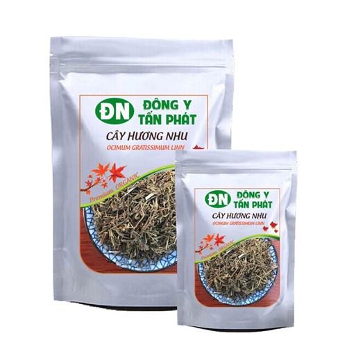 Cách dùng cây hương nhu khô