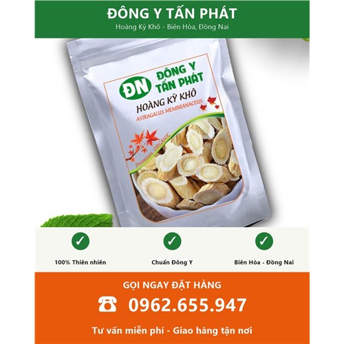 Đặt mua Hoàng kỳ khô tại Biên Hòa Đồng Nai