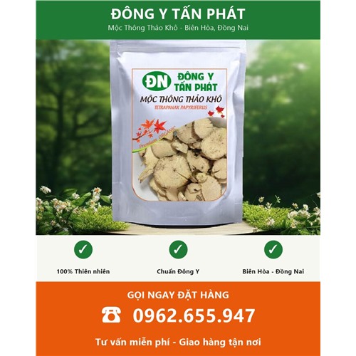 Đặt mua mộc thông thảo khô tại Biên Hòa Đồng Nai
