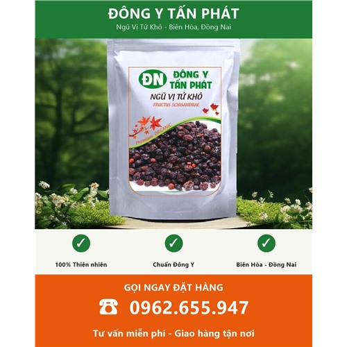 Đặt mua ngũ vị tử khô tại Biên Hòa Đồng Nai