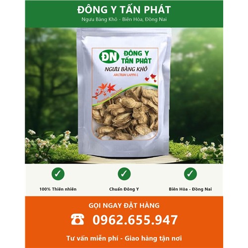 Đặt mua ngưu bàng khô tại Biên Hòa Đồng Nai
