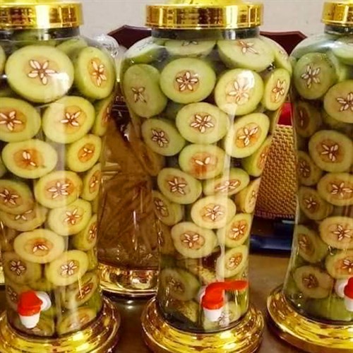 Rượu Táo Mèo Tươi Đông Y Tấn Phát đóng chai 1 lít và bình lớn