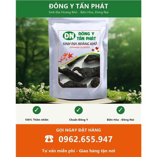 Đặt mua sinh địa hoàng khô tại Biên Hòa Đồng Nai