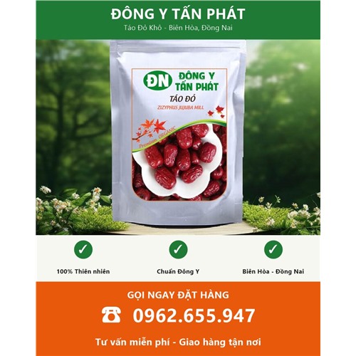 Đặt mua táo đỏ khô tại Biên Hòa Đồng Nai