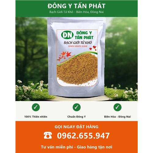 Đặt mua bạch giới tử khô tại Biên Hòa Đồng Nai