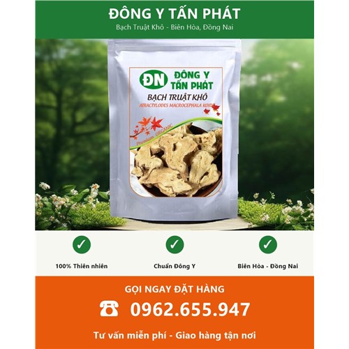 Đặt mua bạch truật khô tại Biên Hòa Đồng Nai