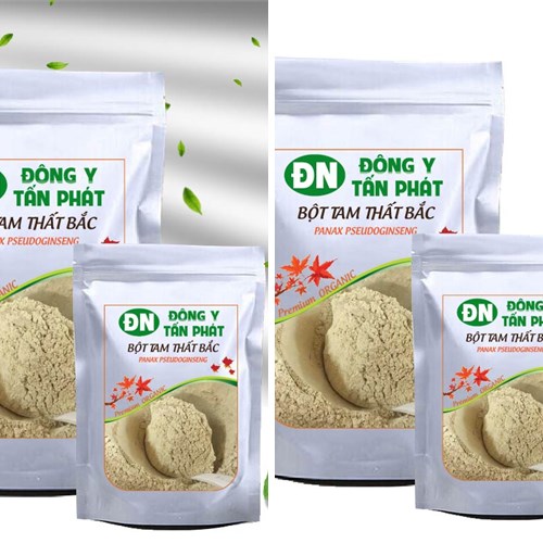 Bột tam thất Bắc đóng túi kín tại Biên Hòa Đồng Nai