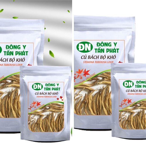 Củ bách bộ khô đóng túi kín tại Biên Hòa Đồng Nai