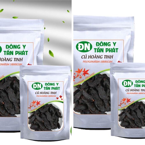 Củ hoàng tinh khô đóng túi kín tại Biên Hòa Đồng Nai