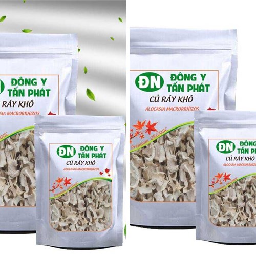 Củ ráy khô đóng túi kín tại Biên Hòa Đồng Nai