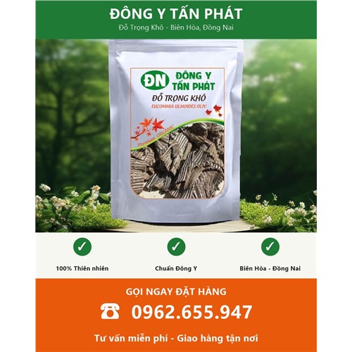 Đặt mua đỗ trọng khô tại Biên Hòa Đồng Nai