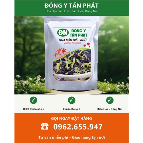 Đặt mua hoa đậu biếc khô tại Biên Hòa Đồng Nai