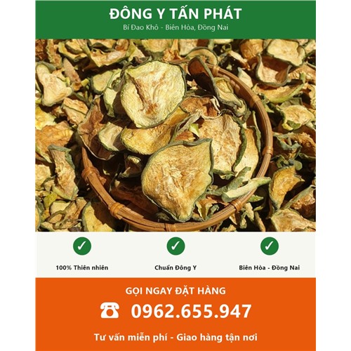 Đặt mua bí đao khô tại Biên Hòa Đồng Nai