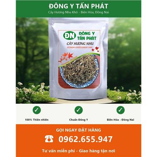 Đặt mua cây hương nhu khô tại Biên Hòa Đồng Nai