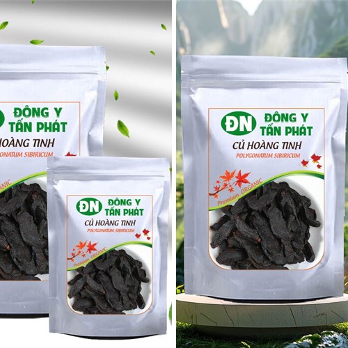 Nhận biết củ hoàng tinh khô chất lượng tại Biên Hòa Đồng Nai