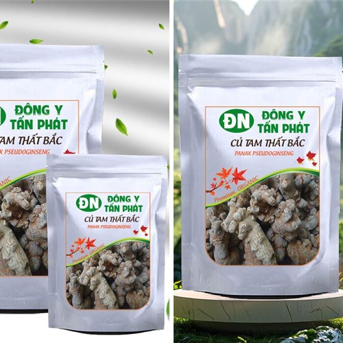 Nhận biết củ tam thất bắc khô chất lượng tại Biên Hòa Đồng Nai