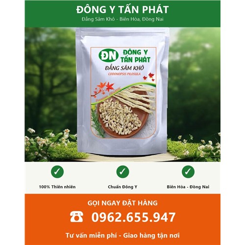 Đặt mua đẳng sâm khô tại Biên Hòa Đồng Nai