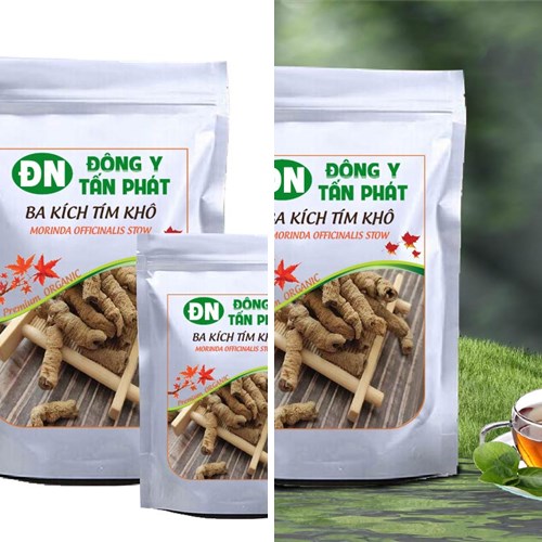 Ba kích tím khô đóng gói tại Biên Hòa Đồng Nai