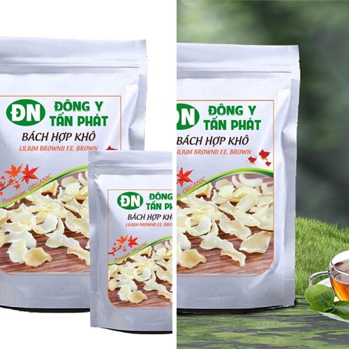 Bách hợp khô đóng gói tại Biên Hòa Đồng Nai