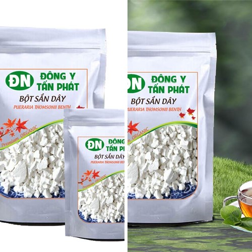 Bột sắn dây đóng gói tại Biên Hòa Đồng Nai
