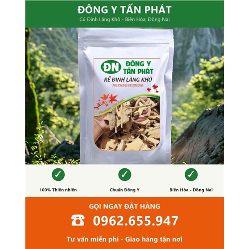 Đặt mua củ đinh lăng khô giao hàng toàn quốc từ Biên Hòa Đồng Nai