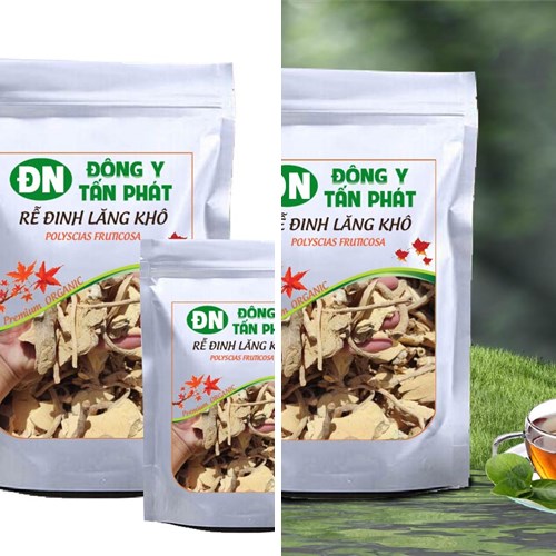 Củ đinh lăng khô đóng gói tại Biên Hòa Đồng Nai