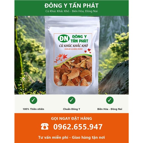 Đặt mua củ khúc khắc khô giao hàng toàn quốc từ Biên Hòa Đồng Nai