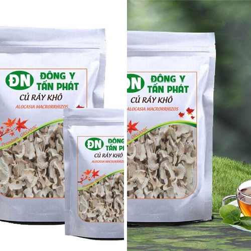 Củ ráy khô đóng gói tại Biên Hòa Đồng Nai