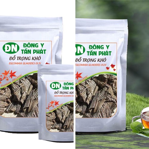 Đỗ trọng khô đóng gói tại Biên Hòa Đồng Nai